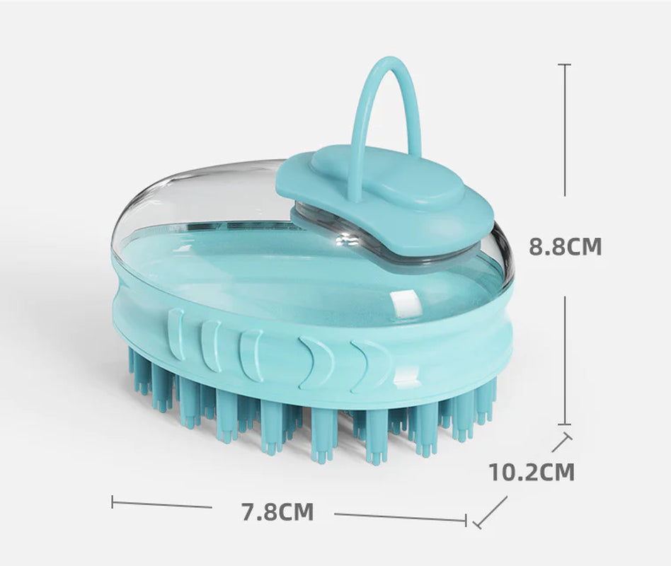 Ultimate Pet Bath Brush for Dogs - Relaxing Rub & Massage Tool