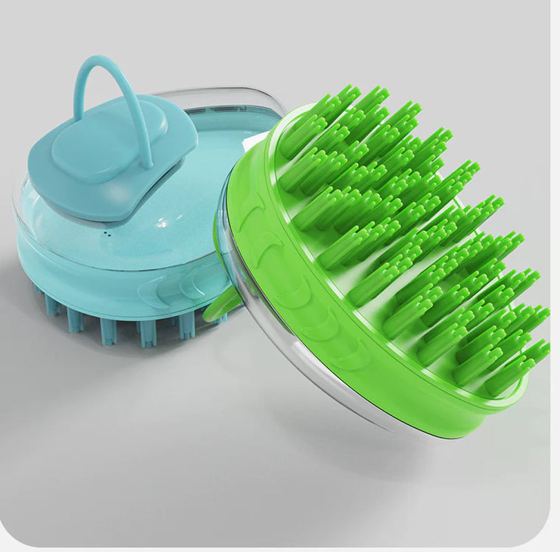 Ultimate Pet Bath Brush for Dogs - Relaxing Rub & Massage Tool